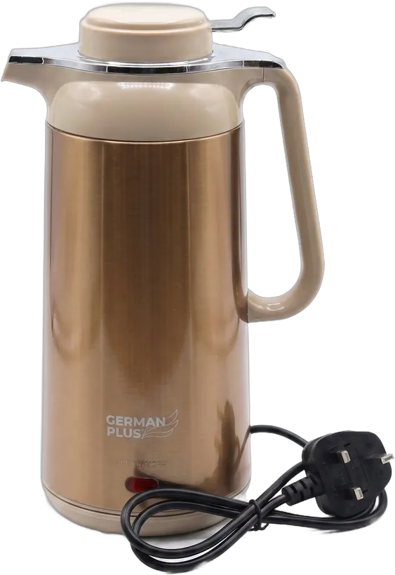 German Plus 2.5 litre electric kettle in champagne gold